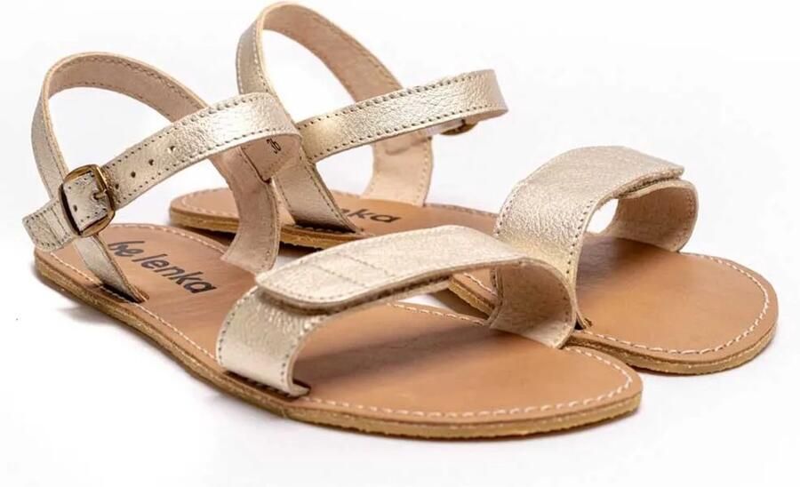 Be Lenka Grace Barefoot Sandalen Goud Vrouw