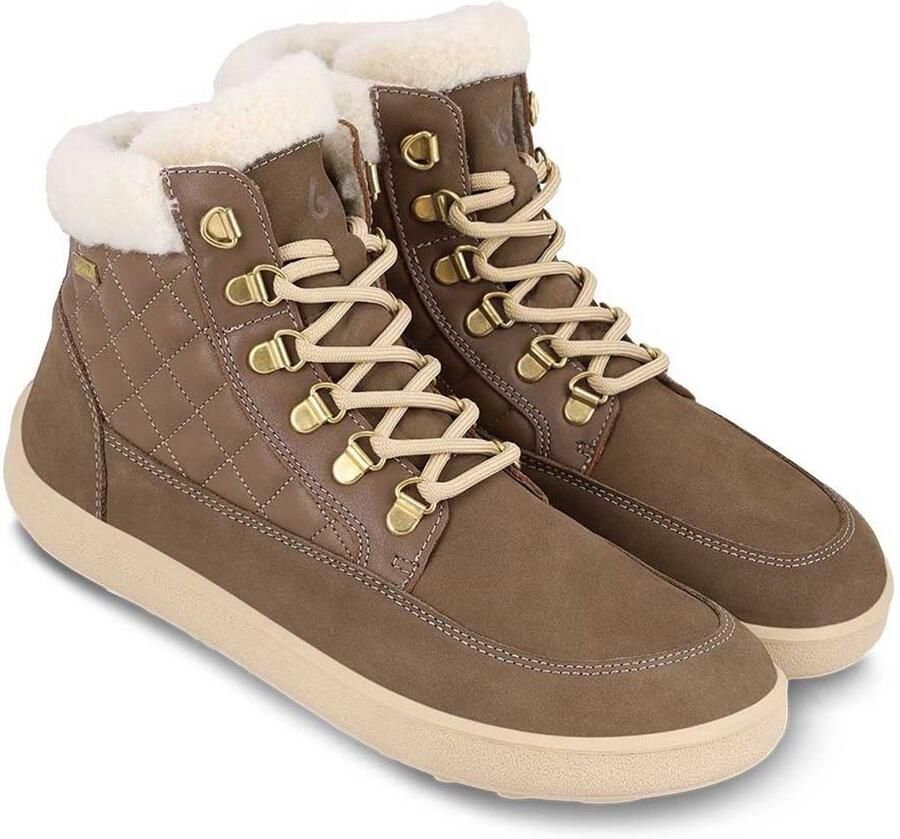 Be Lenka Olivia Barefoot Laarzen Bruin Vrouw
