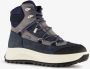 Be Mine leren dames veterboots grijs blauw Uitneembare zool - Thumbnail 1