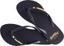 BeachyFeet Teenslipper Azul Marino Flipflop Blauw zwart - Thumbnail 2