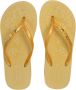 BeachyFeet Teenslippers Dames Flamencos Almudena Sleehak Geel - Thumbnail 1