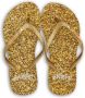 BeachyFeet Teenslippers Golden Shimmer Goud - Thumbnail 1