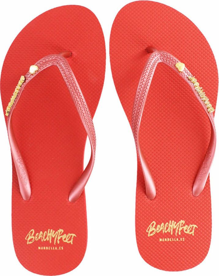 BeachyFeet Teenslippers La Rioja Rood