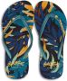 BeachyFeet Teenslippers Las Palmeras Blauw - Thumbnail 1