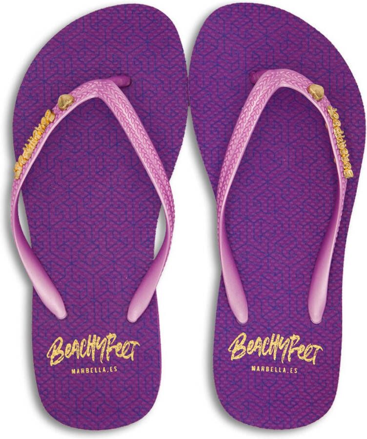 BeachyFeet Teenslippers Pasión Púrpura Paars - Foto 1