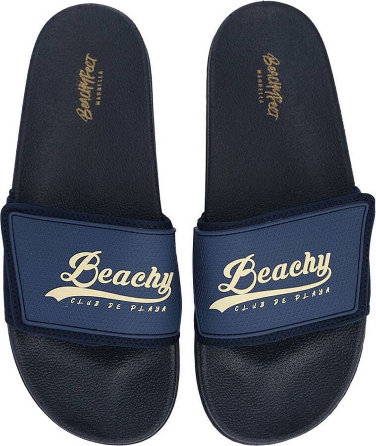 BeachyFeet Slides Club De Playa Navy