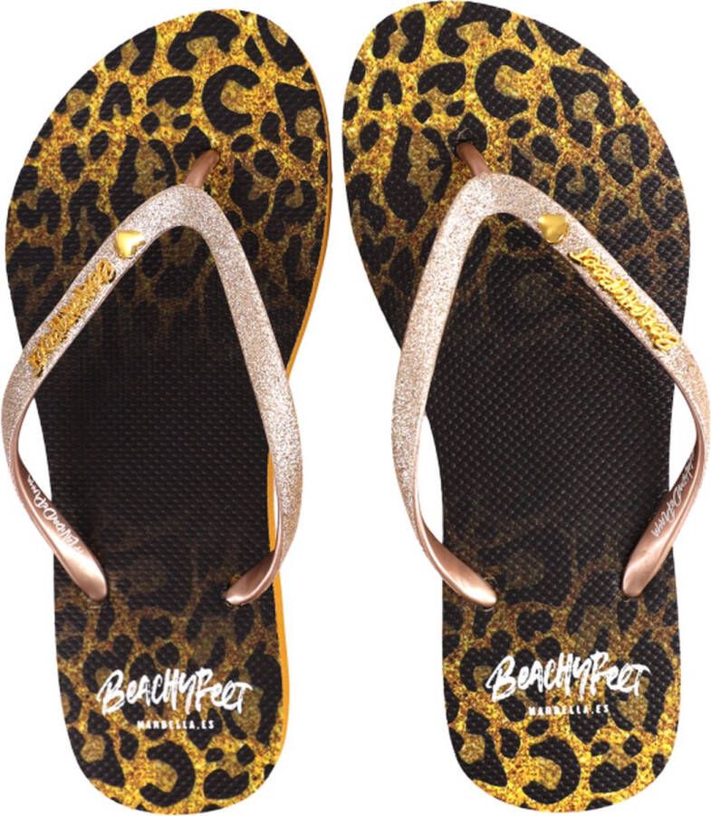 BeachyFeet slippers Wild Leopardo ( 36 )
