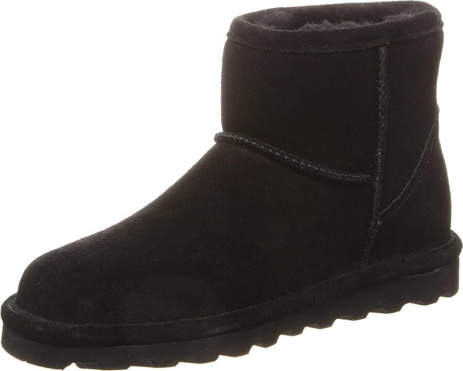 Bearpaw Alyssa dames winterenkellaarzen lamsvachtlaarzen 2130W zwart