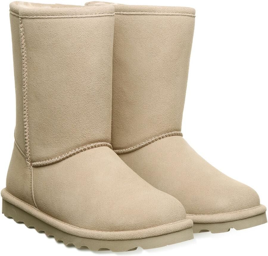 Bearpaw Elle Korte Dames Winterlaarzen Lamsvacht 1962W 254 Beige