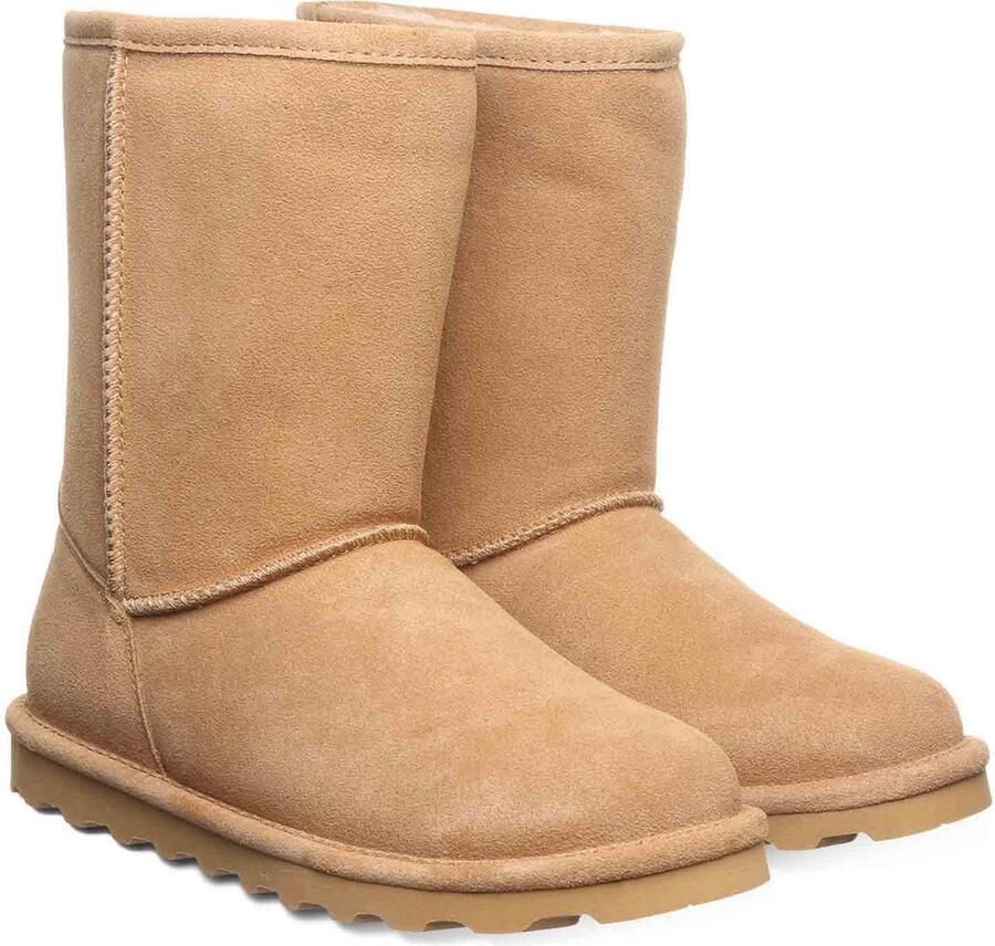 Bearpaw Elle korte winterlaarzen voor dames Lamsvachtlaarzen 1962W 243 ICED COFFEE - Foto 2