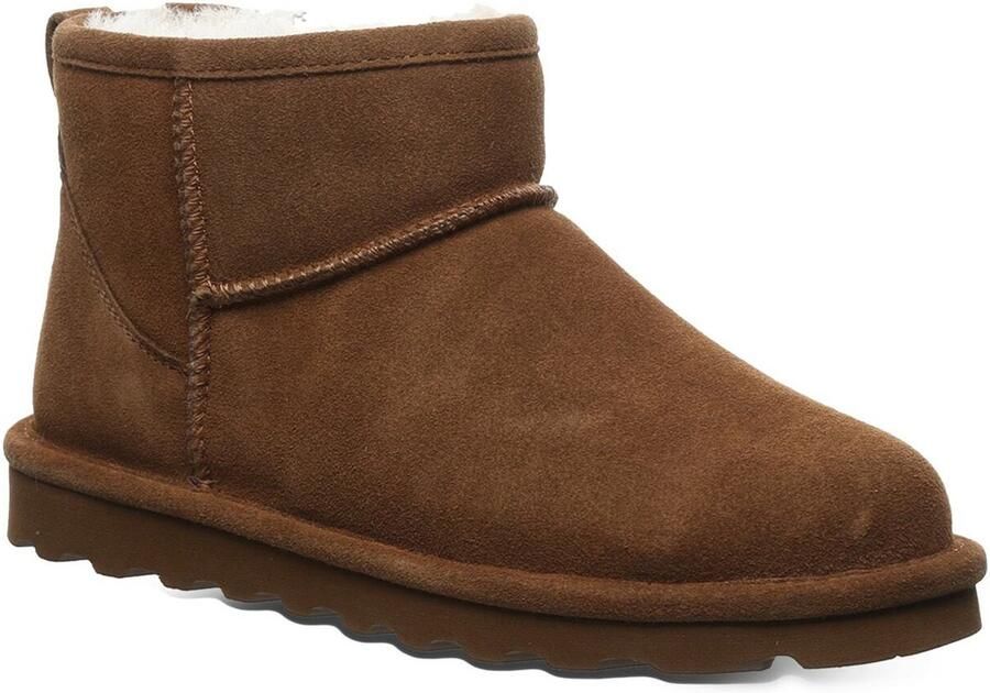 Bearpaw Shorty winter enkellaarzen voor dames Lamsvachtlaarzen 2860W Hickory II
