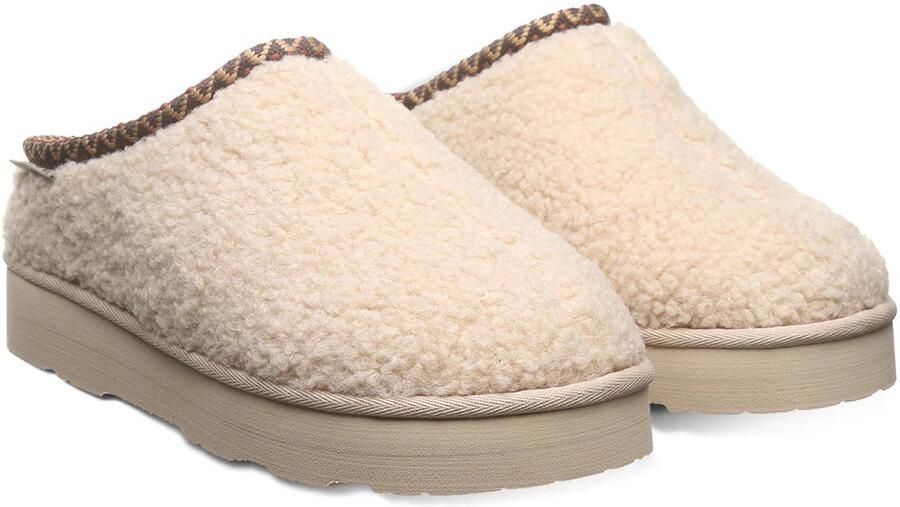 Bearpaw Snuggle Martis dames pantoffel muiltje 3190W 125 Beige