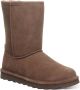 Bearpaw Elle korte winterlaarzen voor dames Lamsvachtlaarzen 1962W 239 bruin - Thumbnail 1