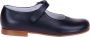 Beberlis Amelie Blauwe Ballerina Zwart Dames - Thumbnail 1