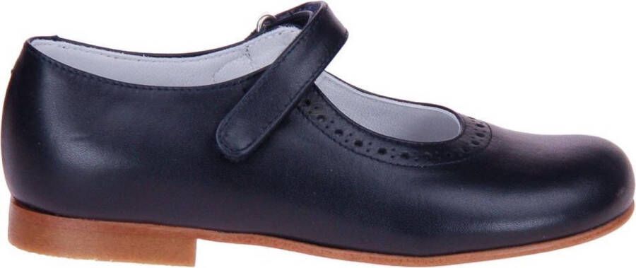 Beberlis Amelie Blauwe Ballerina Zwart Dames