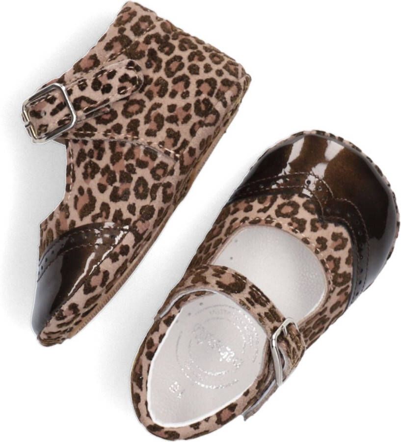 Beberlis Caddo Babyschoenen Babyslofjes Meisjes Cognac - Foto 4