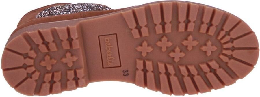 Beberlis Enkellaars Camel Hartje