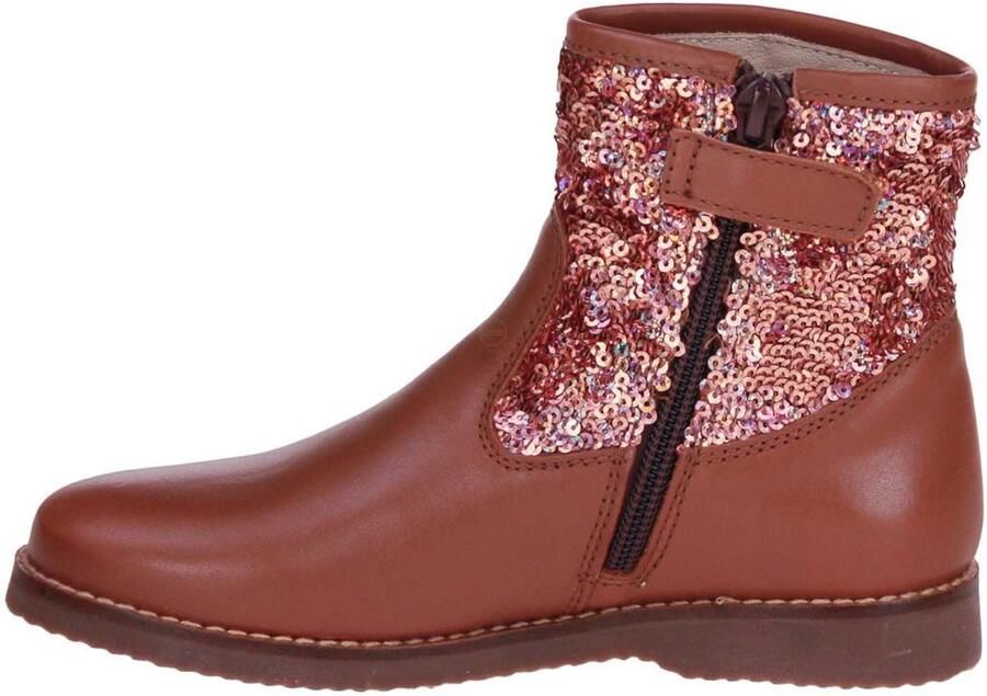 Beberlis Korte Laars Camel Glitter