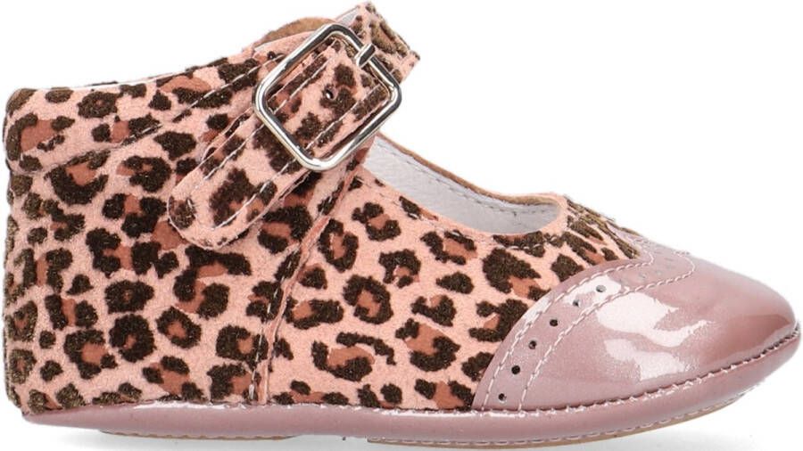 Beberlis Caddo Babyschoenen Babyslofjes Meisjes Roze