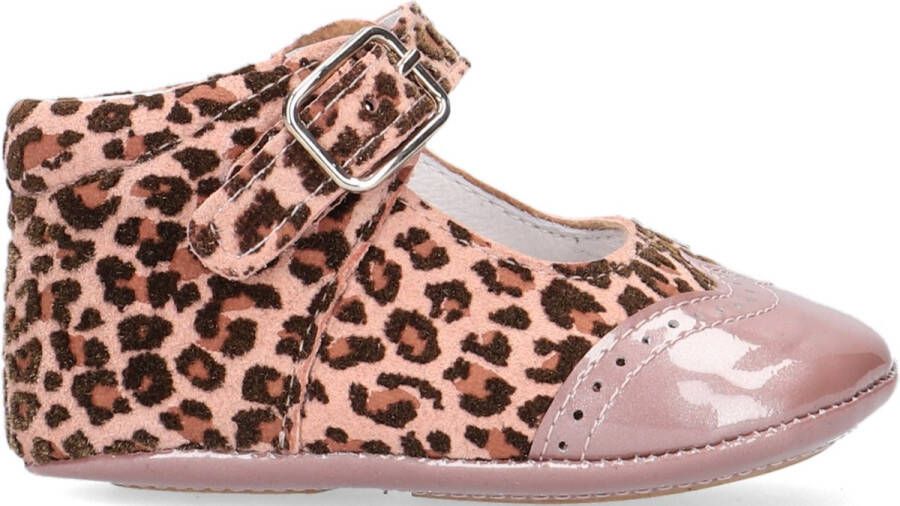Beberlis Caddo Babyschoenen Babyslofjes Meisjes Roze - Foto 3