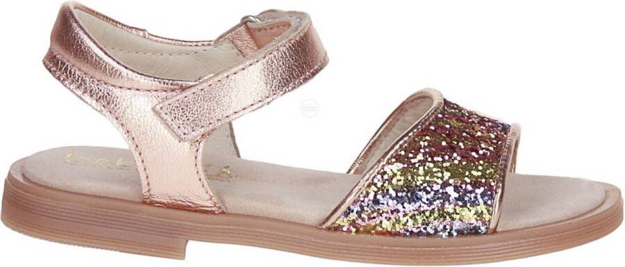 Beberlis Roze Glitter Sandaal