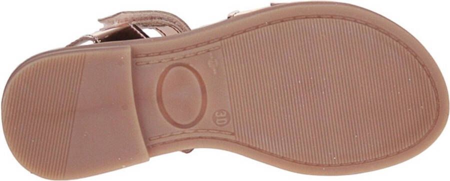 Beberlis Roze Metallic Sandaal