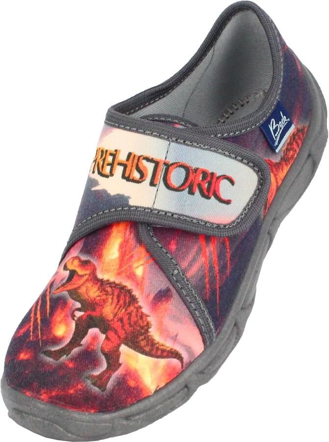 Merkloze Jongens Dino Pantoffels