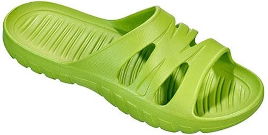 BECO badslippers Flash unisex limegroen