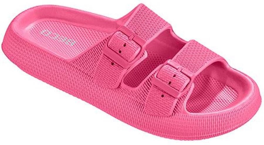 BECO dames badsandalen Airkiss leisure roze