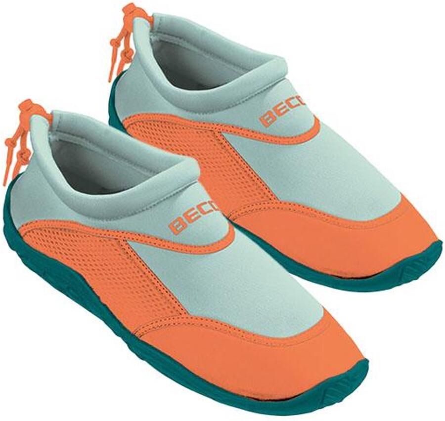 BECO neopreen waterschoenen oranje aqua