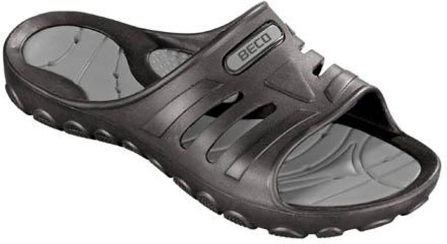 BECO -pantoffels Zwart grijs