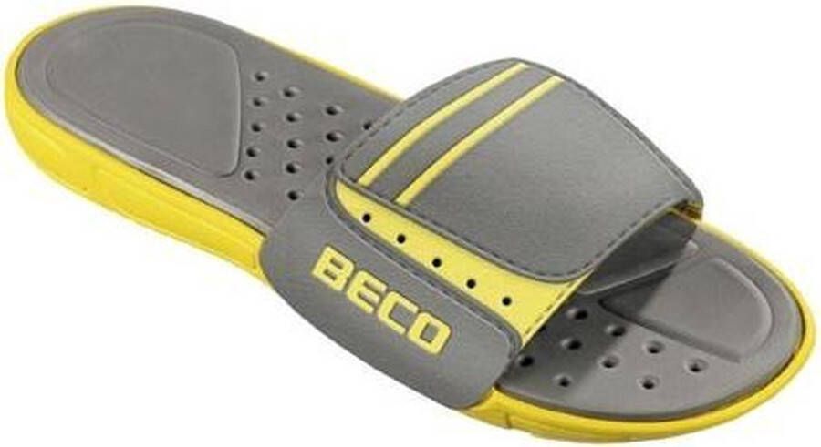 BECO Slippers Heren Geel