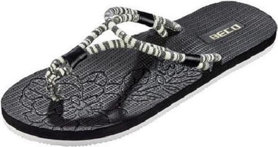 BECO the world of aquasports Teenslipper 'BECO IBIZA' zwart
