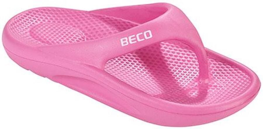 BECO teenslippers Easy unisex roze