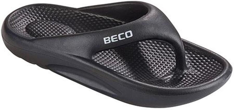 BECO teenslippers Easy unisex zwart