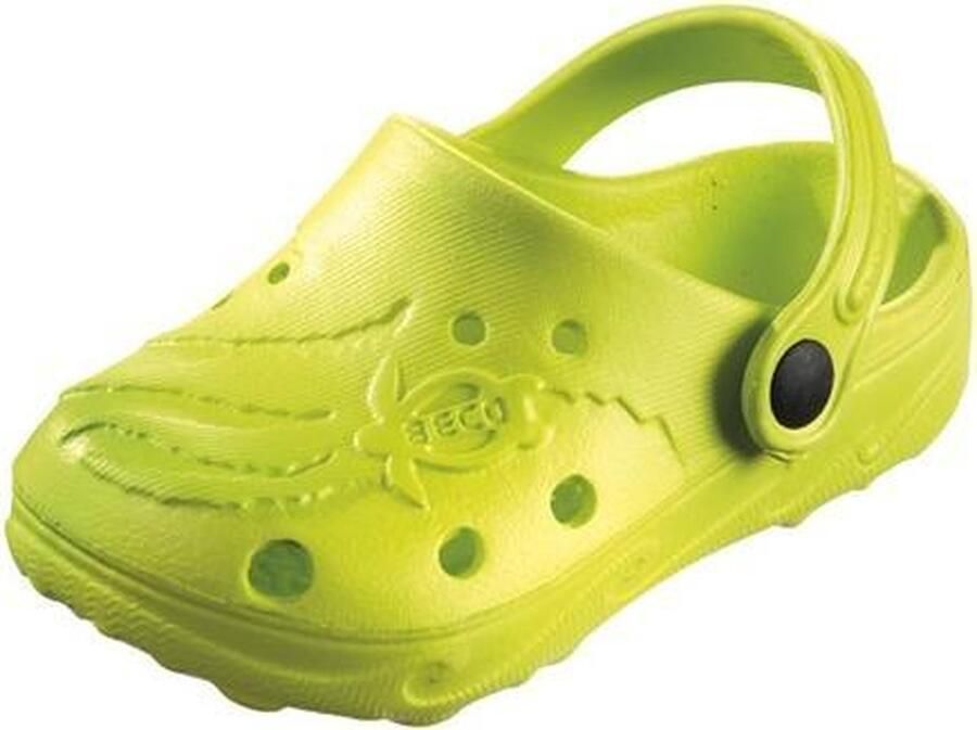 BECO Tuinklomp Clogs Limegroen Voor kinderen