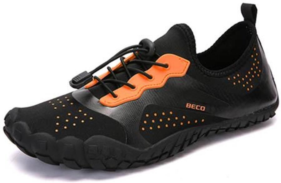 BECO waterschoenen Aqua venture zwart oranje