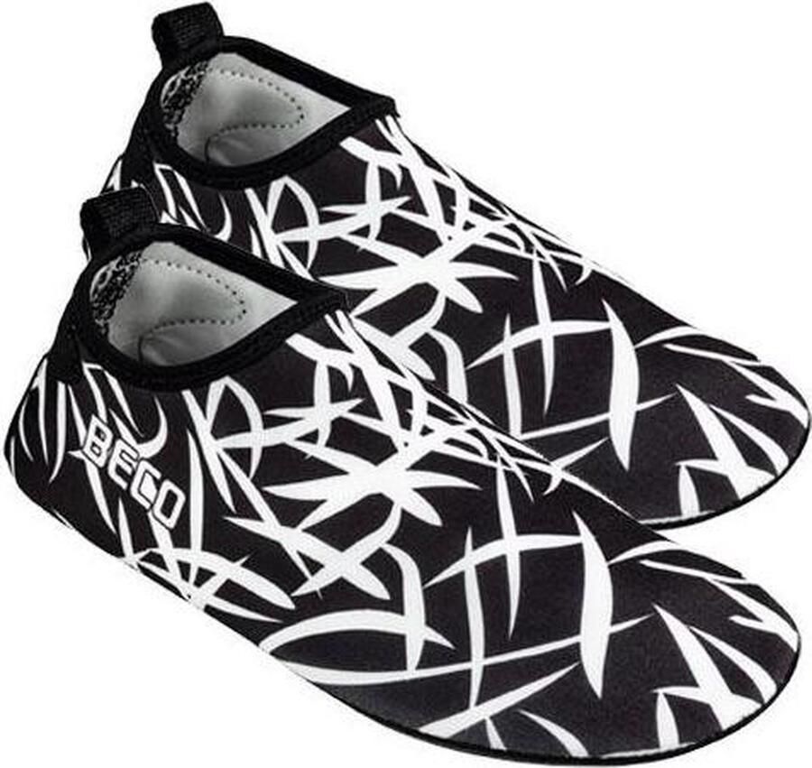 BECO Waterschoenen Trip Unisex Zwart wit