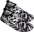 BECO Waterschoenen Trip Unisex Zwart wit - Zwart