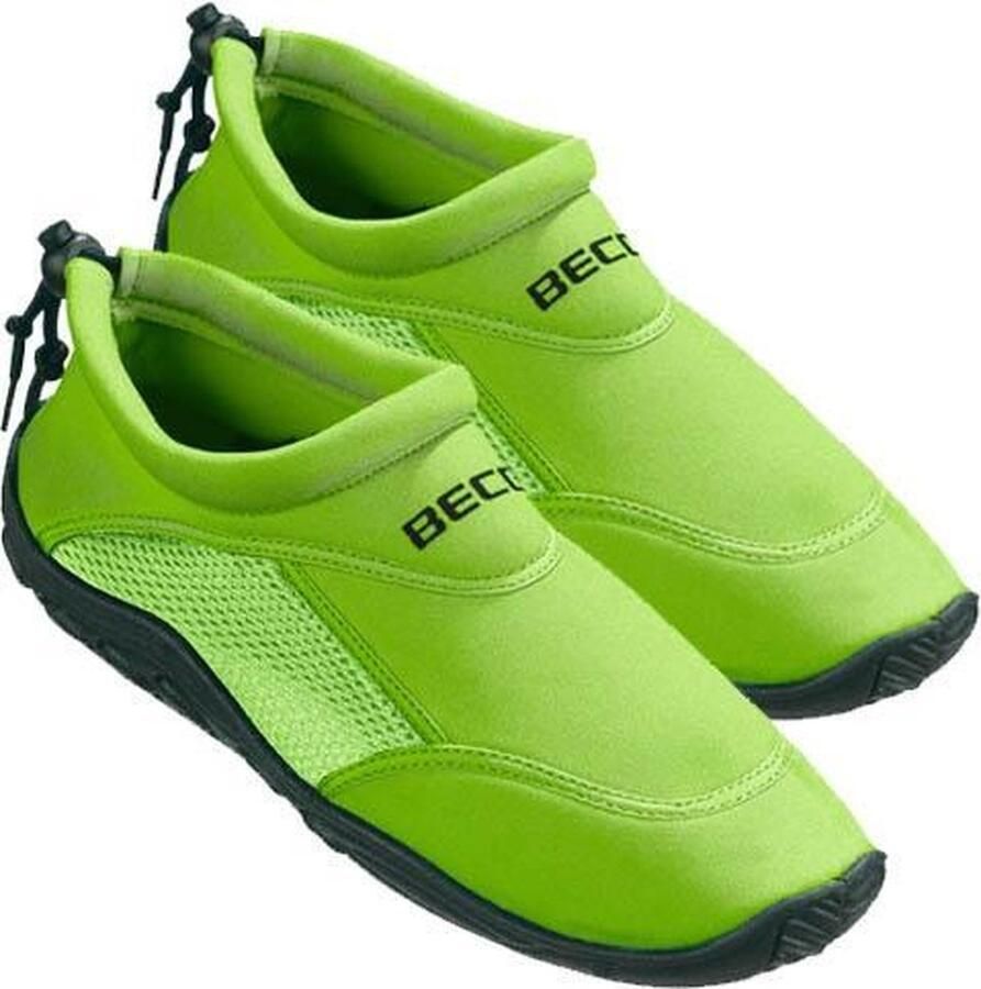 BECO waterschoenen surfschoenen groen Neopreen volwassenen