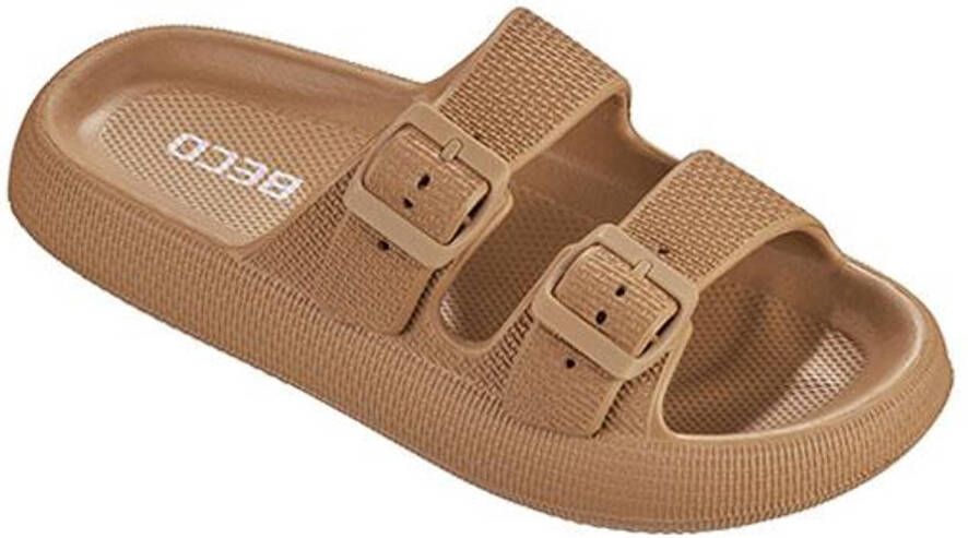 BECO dames badsandalen Airkiss leisure bruin