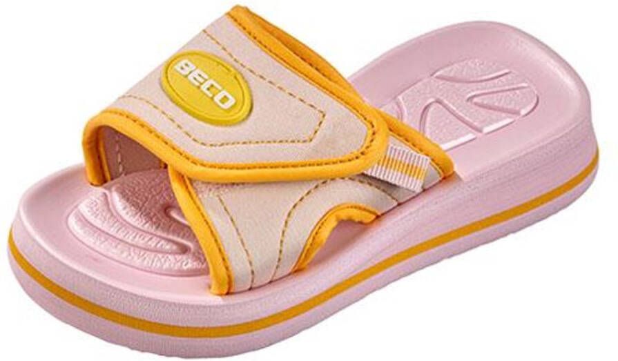 BECO kinder badslippers roze