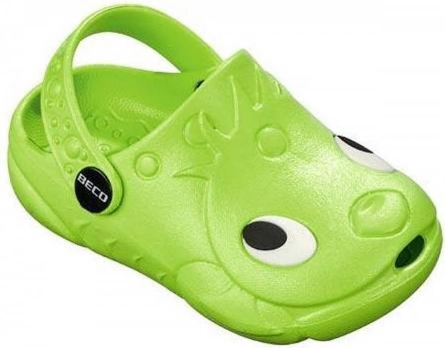BECO Klompen Sealife Junior Eva Groen