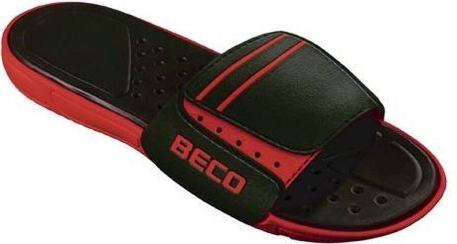 BECO Slippers Heren Rood