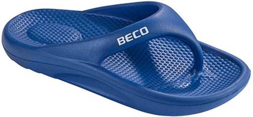 BECO teenslippers Easy unisex donkerblauw