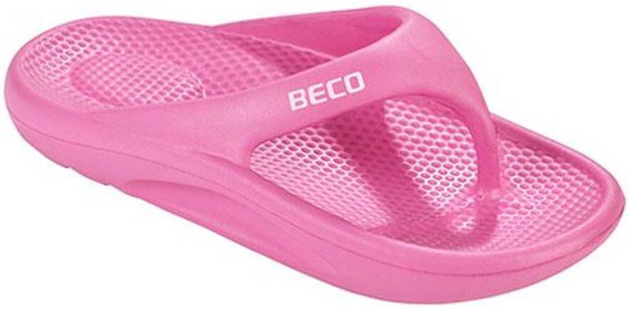 BECO teenslippers Easy unisex roze