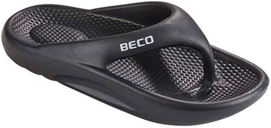 BECO teenslippers Easy unisex zwart