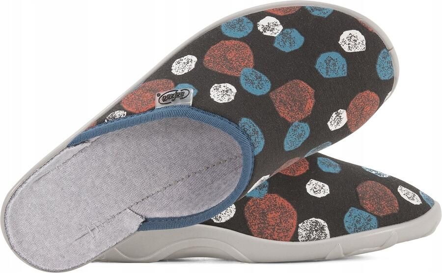 Befado Dames Pantoffels 235D201 Textiel Zwart