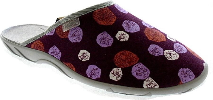 Befado Dames Pantoffels 235D202 Bordauw
