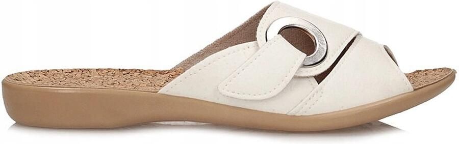 Befado Dames Pantoffels 265D028 Wit Comfort & Stijl